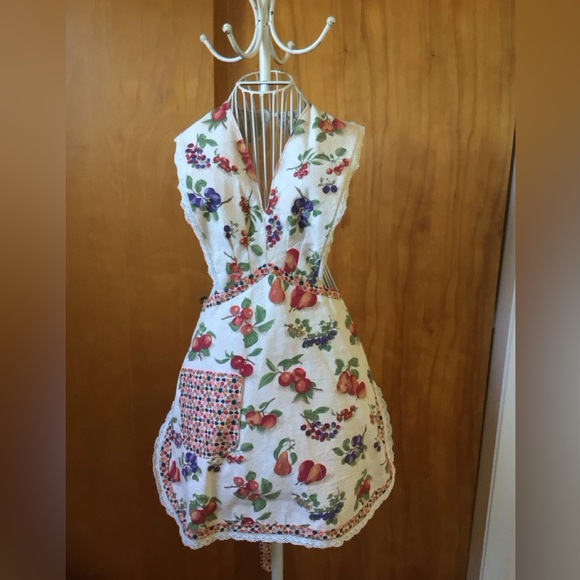 Handmade by me vintage’s style apron - Picture 1 of 8